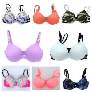 Victoria's Secret Lace & Logo Strap Thong Set